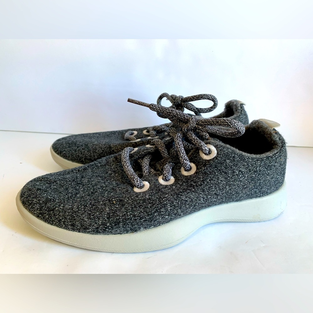 Allbirds Women’s Wool Runner Mizzle Gray Running Shoes 6 Sneakers Gym Athletic